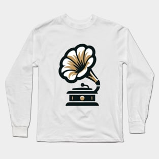 vintage gramophone Long Sleeve T-Shirt